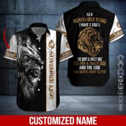 Custom November King 3D Hoodie - photo 3