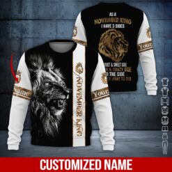 Custom November King 3D Hoodie - photo 4