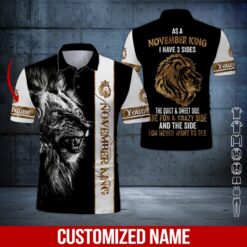 Custom November King 3D Hoodie - photo 2