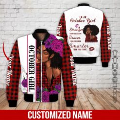 Custom October Girl 3D Hoodie - photo 9