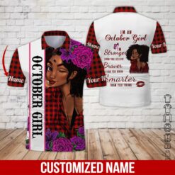 Custom October Girl 3D Hoodie - photo 2