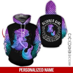 Custom October Girl Hoodie - photo 5
