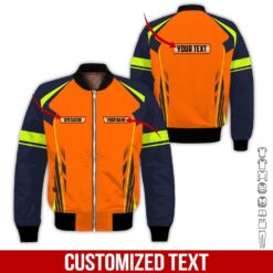 Custom Orange 3D All Over Printed Clothe - photo 9