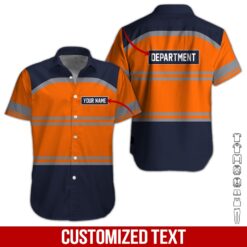 Custom Orange 3D Hoodie - photo 3
