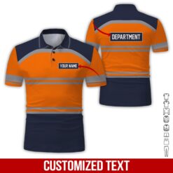 Custom Orange 3D Hoodie - photo 2