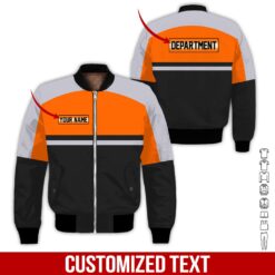 Custom Orange 3D Hoodie - photo 9