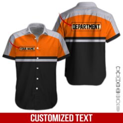 Custom Orange 3D Hoodie - photo 3