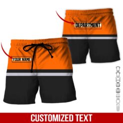 Custom Orange 3D Hoodie - photo 7
