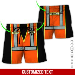 Custom Orange 3D Hoodie - photo 7