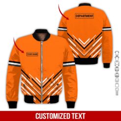 Custom Orange 3D Hoodie - photo 9