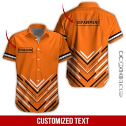 Custom Orange 3D Hoodie - photo 3