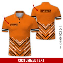 Custom Orange 3D Hoodie - photo 2