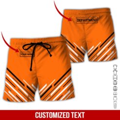 Custom Orange 3D Hoodie - photo 7