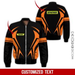 Custom Orange 3D Hoodie - photo 9