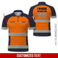Custom Orange 3D Hoodie - photo 2