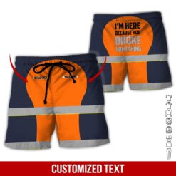 Custom Orange 3D Hoodie - photo 7