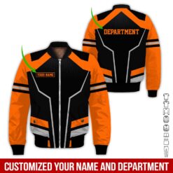Custom Orange 3D Hoodie - photo 9
