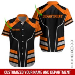 Custom Orange 3D Hoodie - photo 3