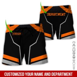 Custom Orange 3D Hoodie - photo 7