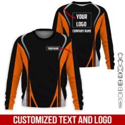 Custom Orange Heavy Equipment 3D Hoodie - photo 4