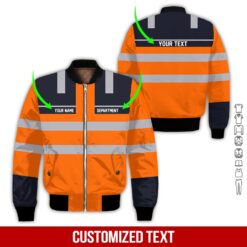 Custom Orange Heavy Equipment 3D Hoodie - photo 9