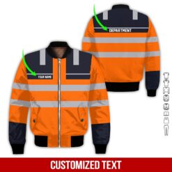 Custom Orange Heavy Equipment 3D Hoodie - photo 9