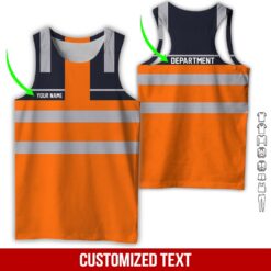 Custom Orange Heavy Equipment 3D Hoodie - photo 8