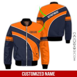 Custom Orange Heavy Equipment 3D Hoodie - photo 9