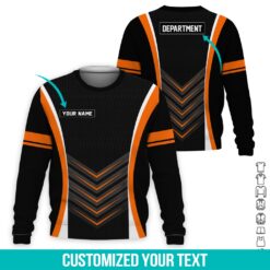 Custom Orange Heavy Equipment 3D Hoodie - photo 4