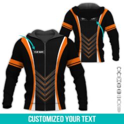 Custom Orange Heavy Equipment 3D Hoodie - photo 6