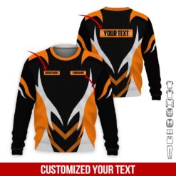 Custom Orange Heavy Equipment 3D Hoodie - photo 4