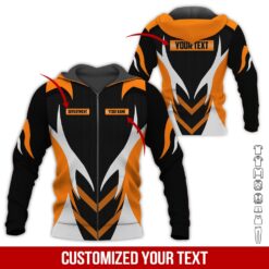 Custom Orange Heavy Equipment 3D Hoodie - photo 6