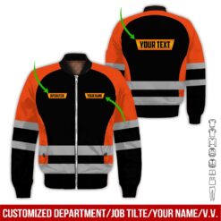 Custom Orange Workwear Style Hoodie - photo 9