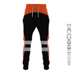 Custom Orange Workwear Style Hoodie - photo 10