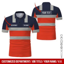 Custom Orange Workwear Style Hoodie - photo 2