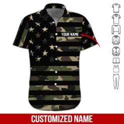 Custom Patriotic Camo 3D Hoodie - photo 3