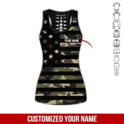 Custom Patriotic Camo 3D Hoodie - photo 11