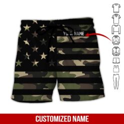 Custom Patriotic Camo 3D Hoodie - photo 7