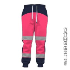 Custom Pink 3D Hoodie - photo 10