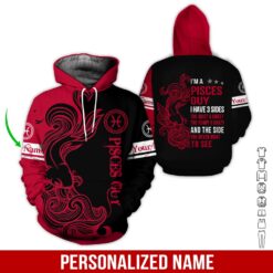 Custom Pisces Guy 3D Hoodie - photo 5