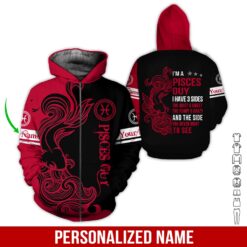 Custom Pisces Guy 3D Hoodie - photo 6