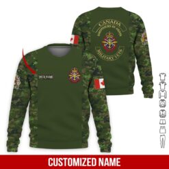 Custom Proud to Be Canadian 3D Hoodie - photo 4