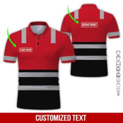 Custom Red 3D Hoodie - photo 2