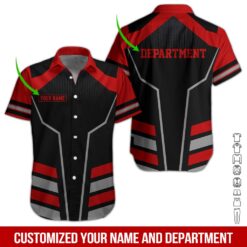 Custom Red 3D Hoodie - photo 3