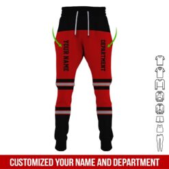Custom Red 3D Hoodie - photo 10