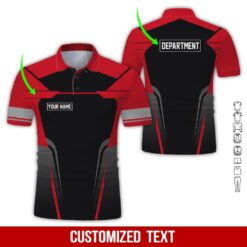 Custom Red Heavy Equipment 3D Hoodie - photo 2