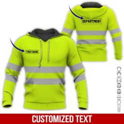Custom Safety Vest 3D Hoodie - photo 5