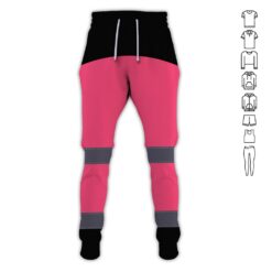 Custom Safety Vests Pink 3D Hoodie - photo 10