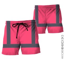 Custom Safety Vests Pink 3D Hoodie - photo 7