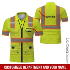 Custom Safety Vests Style 3D Hoodie - photo 2